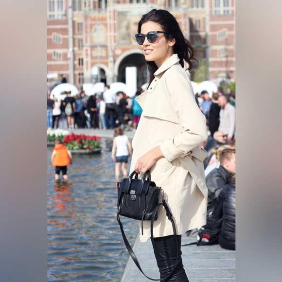 3.1 Phillip Lim Pashli Zip-Detailed Mini Satchel Bag - Picture 3 of 11